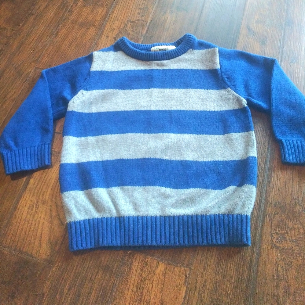 Place boys striped winter sweater